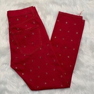 Citizens of Humanity Red Denim Jeans
